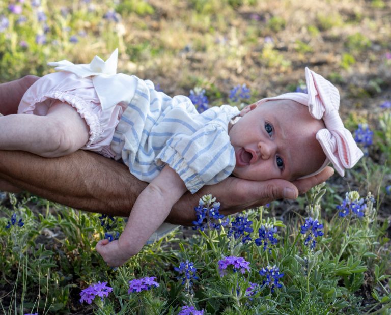 Piper’s First Bluebonnet Pictures